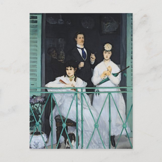 Manet | The Balcony, 1868-9 Postcard (Front)