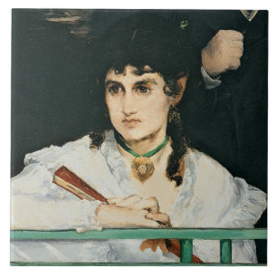 Manet The Balcony, detail, 1868-9 Tile