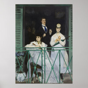 Manet - The Balcony Poster