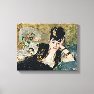 Manet The Lady with Fans Canvas Print