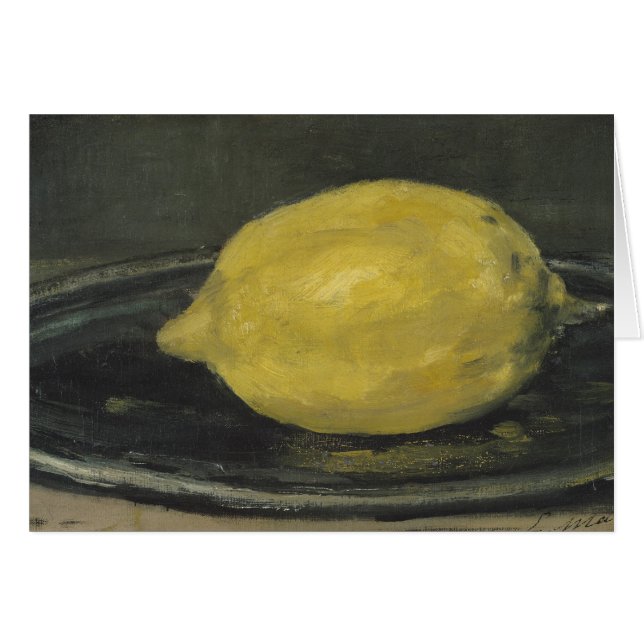Manet | The Lemon, 1880 (Front Horizontal)