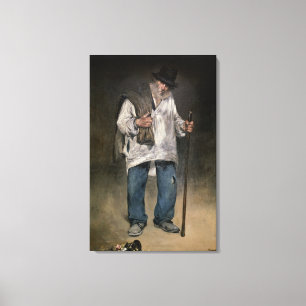 Manet The Ragman, 1869 Canvas Print