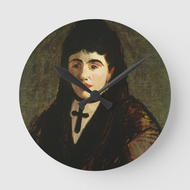 Manet | The Spaniard Round Clock (Front)