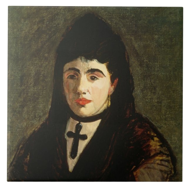 Manet | The Spaniard Tile (Front)