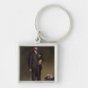 Manet Theodore Duret Keychain