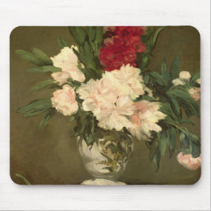 Manet   Vase of Peonies on a Small Pedestal, 1864 Mouse Pad