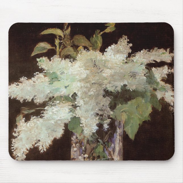 Manet's Bouquet of Lilacs -  Mousepad (Front)