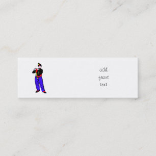 Manet's Little Flutist ala Mini Business Card