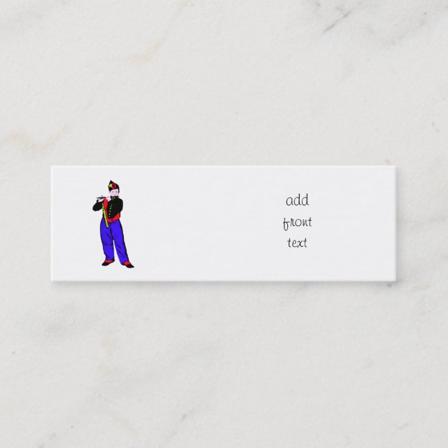 Manet's Little Flutist ala Mini Business Card (Front)
