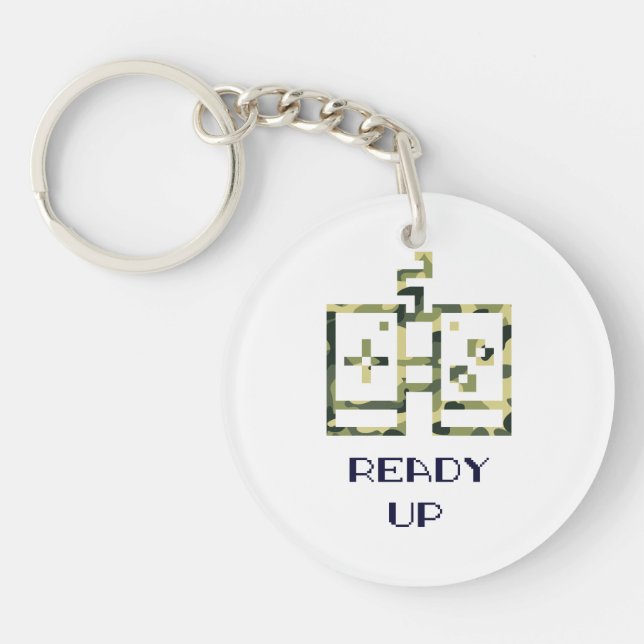 Manette de jeu vidéo camouflage prête pour le game (Devant)