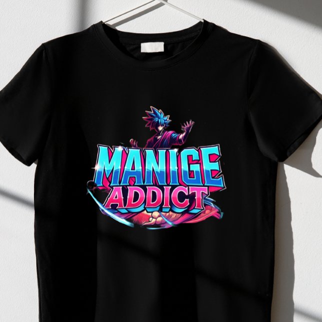 Manga Addict T-Shirt (Creator Uploaded)
