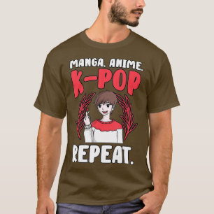 Manga Anime KPop Idol Lover Japanese Korean Fans T-Shirt