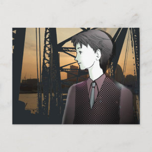 MANGA boy YOKOHAMA Postcard