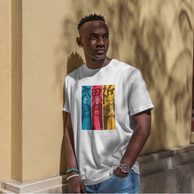 Manga Characters T-Shirt (Creator Uploaded)