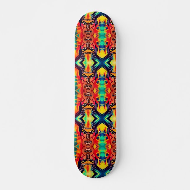 Manga Fury 7 3/4" Skateboard Deck (Front)