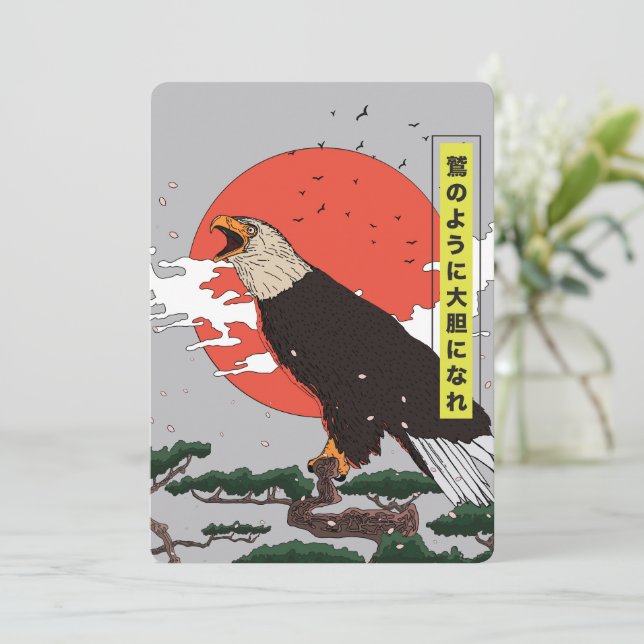 Manga Golden Eagle Save The Date (Standing Front)