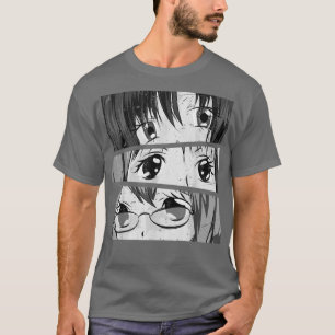 Manga Japanese Kawaii Women Japan Anime Otaku Girl T-Shirt
