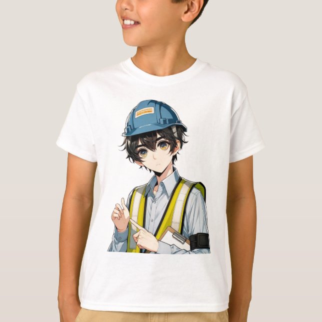 Manga Labor Security Expert T-shirt (Front)