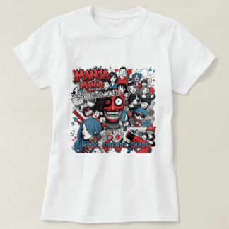 Manga mania street art cultureT-Shirt T-Shirt