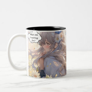 Manga mini strip Two-Tone coffee mug
