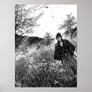 Manga Page Artwork Vagabond Poster