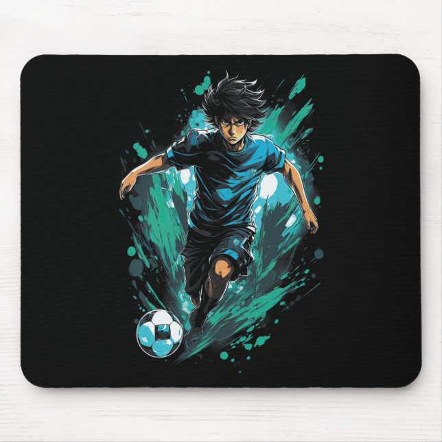 Manga Player Anime  Mouse Pad (Front)
