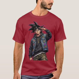 Manga red t-shirt