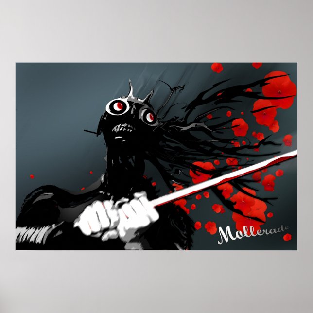 Manga Samurai Poster (Front)