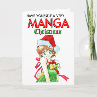 Manga University's 2021 Manga Christmas Card
