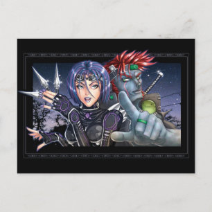 Manga Warriors Postcard