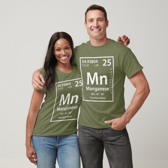 Manganese Element (white) T-Shirt (Unisex)