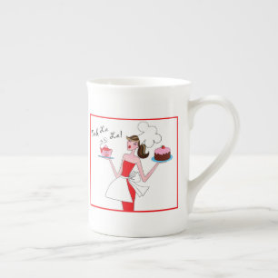 "Mange, bois et sois fabuleux !" Diva Mugs