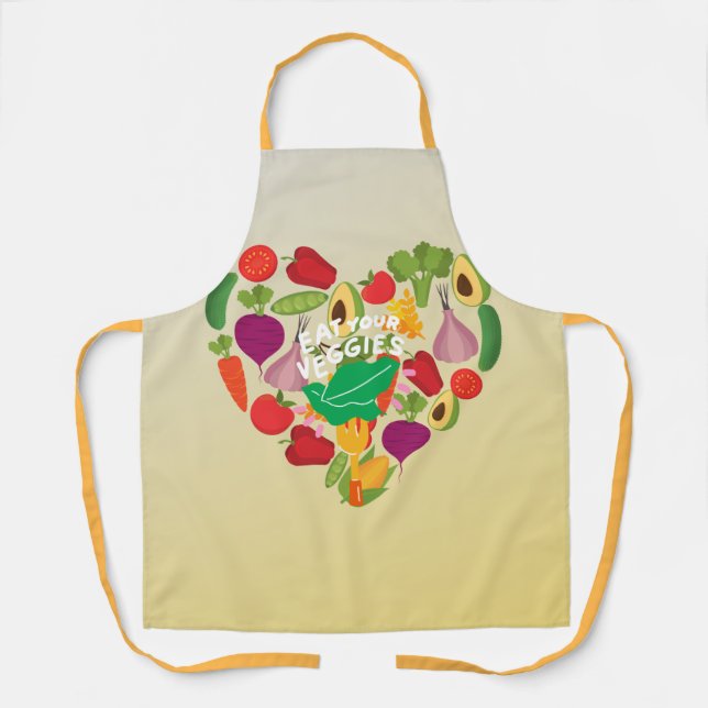 Mange Tes Légumes ! tablier (Recto)
