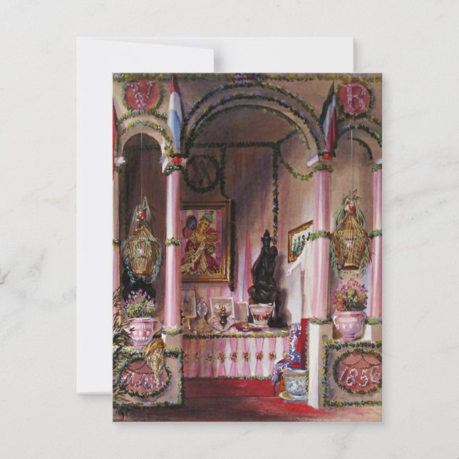 Mangeons le gâteau Marie Antoinette I ~ Invitation (Devant)