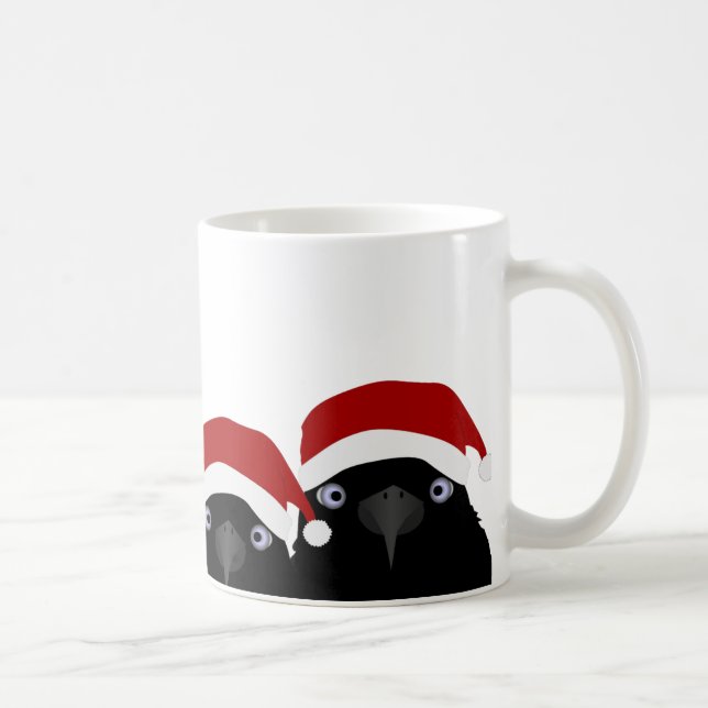 Manger Crow Holiday Mug (Droite)
