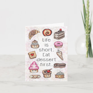 Manger Dessert Premier Carte pour notes