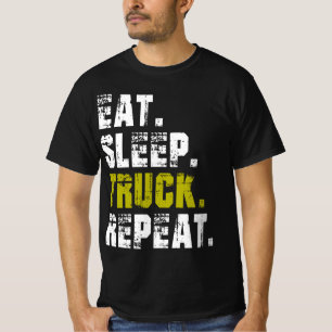 Manger Dormir Camion Répéter - T-Shirt Vie de Cami