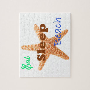 Manger Dormir Plage - Puzzle