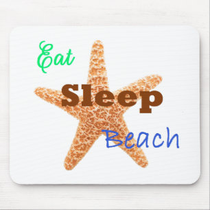 Manger Dormir Plage - Tapis de Souris