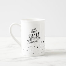 Manger Dormir Skier Répéter - Mug Spécial