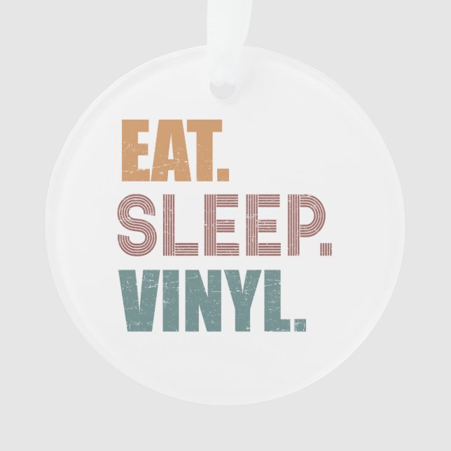 Manger. Dormir. Vinyl. (devant)