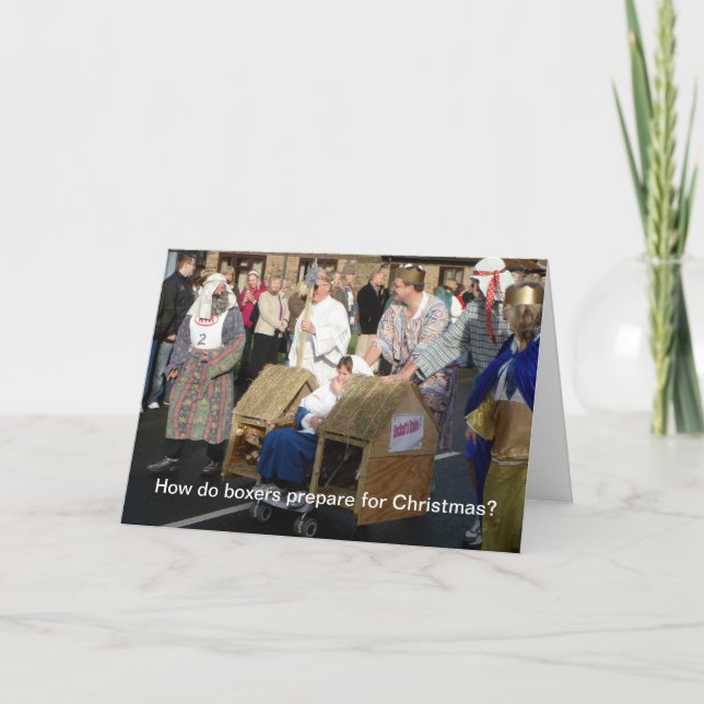 Manger Holiday Card (Front)