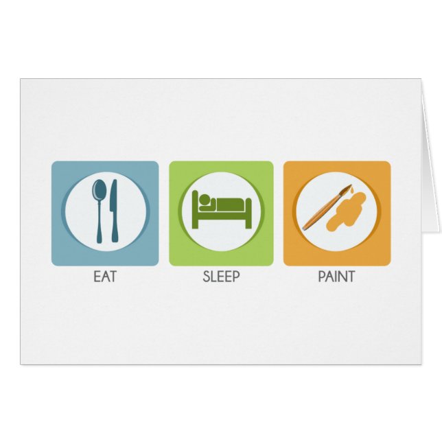 Manger Peinture de sommeil (Devant horizontal)