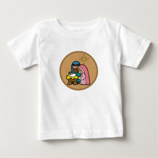 manger scene baby T-Shirt
