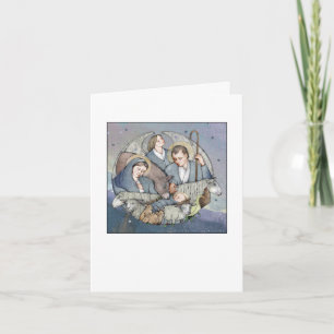 Manger Scene Card