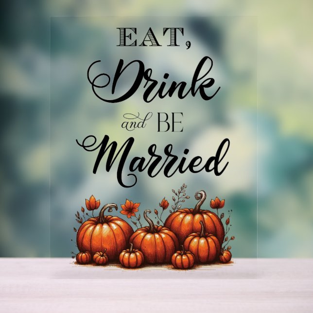 Mangez, buvez et soyez marié Mariage (Neutre)