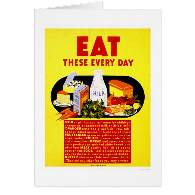 Mangez ces derniers chaque jour WPA 1942 (Devant)