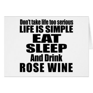 MANGEZ DU SOMMEIL ET DU VIN ROSÉ