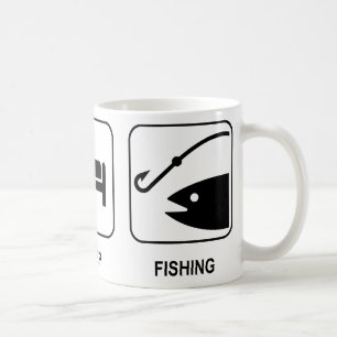 Mangez la tasse de pêche de sommeil