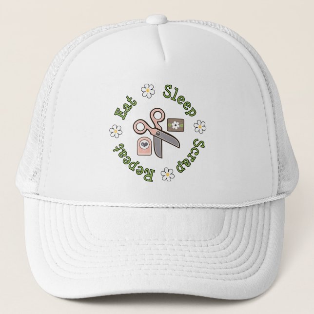 Mangez le casquette de répétition de chute de (Devant)